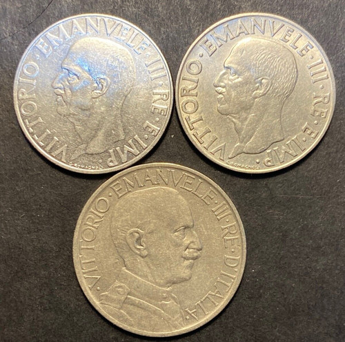 Italia lotto lire 1923 - 2, 1