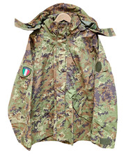 NEW Rare Italian Army Issue ECWCS Vegetato Woodland Camo Gore-Tex Jacket Size 56