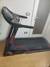 tapis roulant elettrico Fassi 4.0 nero perfettamente funzionante
