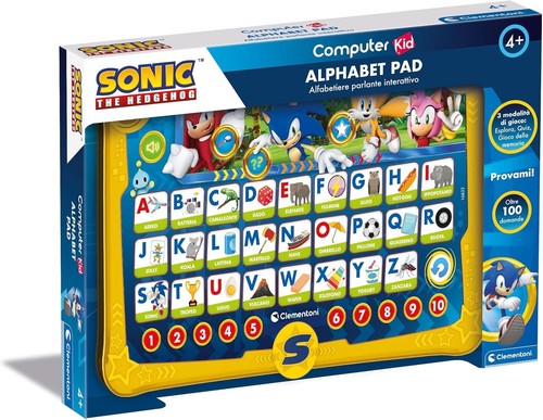 Clementoni sonic alfabetiere - sonic,