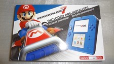 2DS Electric Blue Mario Kart 7