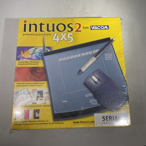 Wacom intuos 4x5 - wacom, usb