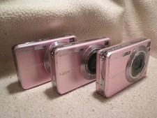 FOTOCAMERE DIGITALI VINTAGE SONY DSC-W120 LOTTO DI 3 GUASTE PER RICAMBI