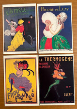 4 Cartoline pubblicitarie da