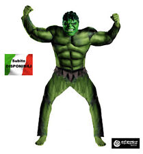 Mostro Verde Maschera Vestito Carnevale Adulto Cosplay Costume Simile HULK01 S
