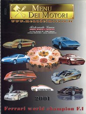 Menu dei Motori 2001 - Modena