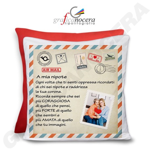 Cuscino dedica con - cuscino,