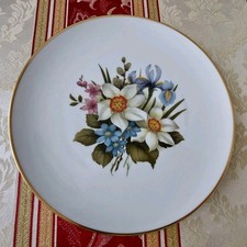 2 grandi piatti con fiori  da