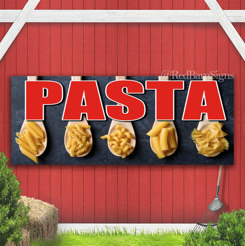 Insegna striscione pasta - insegna,