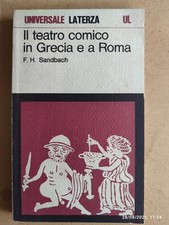IL TEATRO COMICO IN GRECIA E A ROMA Universale Laterza 1ª Edizione 1979