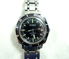 OROLOGIO VINTAGE SCUBA 60 M DIVER SUB SEAWATCH  36MM DA RESTAURARE