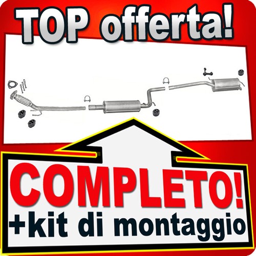 Scarico completo per caddy - vw,