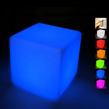 Sgabello bar pub luce cubo led
