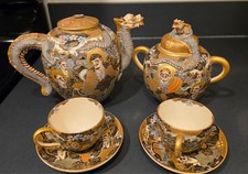 Antico set da tè giapponese