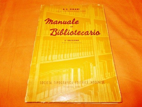 Manuale del bibliotecario - bibliotecario, 2a