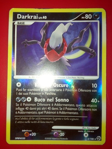 Pokemon card darkrai incontri - pokemon,