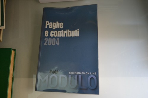 Paghe contributi 2004 modulo - paghe,