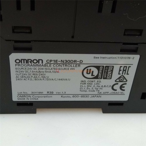 Omron 1pc plc - 1pc, cpu