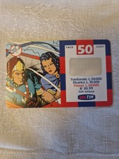 Scheda telefonica Flash Gordon TIM 1990 vintage rara collezione
