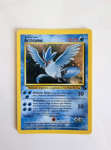 Pokemon articuno holo fossil - articuno,