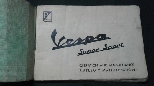 Vespa super sport office - super,