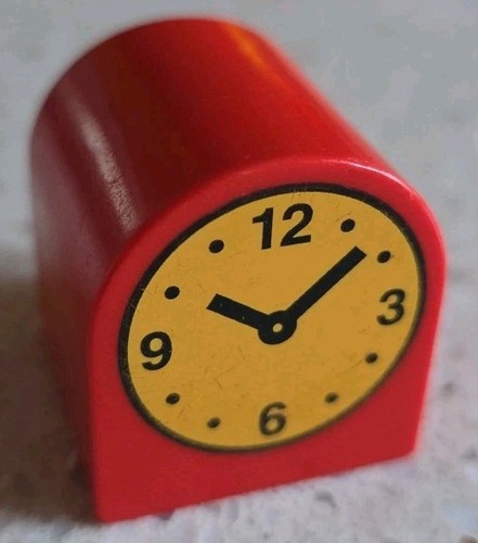 Lego duplo orologio rosso - lego,