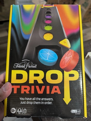 Trivial pursuit drop - trivial, trivia