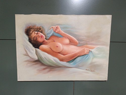Quadro olio tela - su,