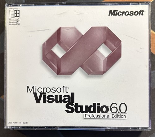 Vintage microsoft visual - vintage,