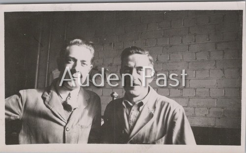 Two men 1940s 1950s - 1940s, snapshot