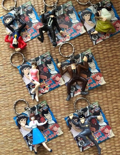 Lupin iii charm - set, 7,