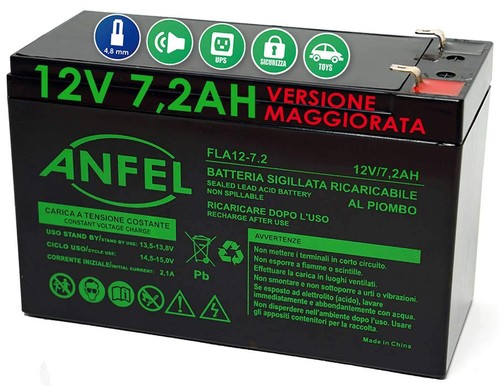 Anfel batteria piombo - anfel, al