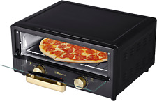 Belaco Mini Forno Multiuso 1200W Forno Pizza Tutto in Uno Macchina per Pizza 12 Pollici