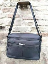 Borsa tracolla nera tessuto