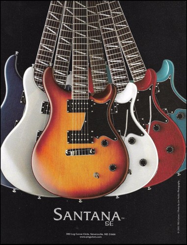 Pubblicità chitarra modello