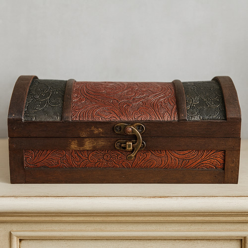 Portagioie vintage legno - portagioie,