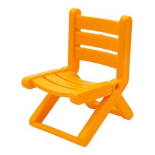 Playmobil sedia pieghevole giallo scuro mobile campeggio fattoria città