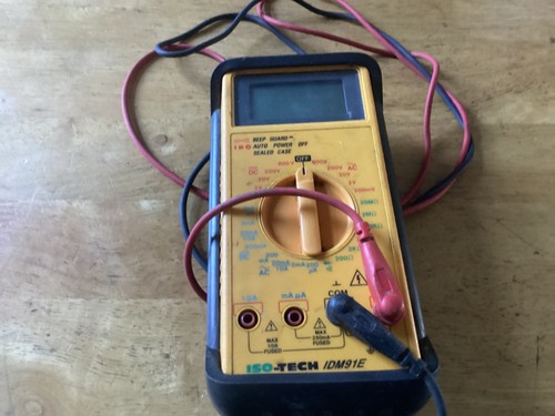 Multimetro iso tech idm91e - multimetro, iso-tech