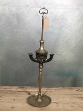 Lampada ad olio in ottone XIX secolo