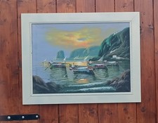 Mario Galanti ( Napoli 1923-1998) dipinto olio su tela