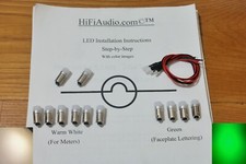 Mcintosh C28 ricambio led aggiornamento lampadine luci lampade kit istruzioni