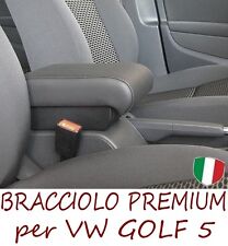 Bracciolo Premium per VOLKSWAGEN GOLF 5 -VW GOLF- MADE IN ITALY - appoggiagomito