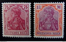 Impero tedesco Mi 197-198 **