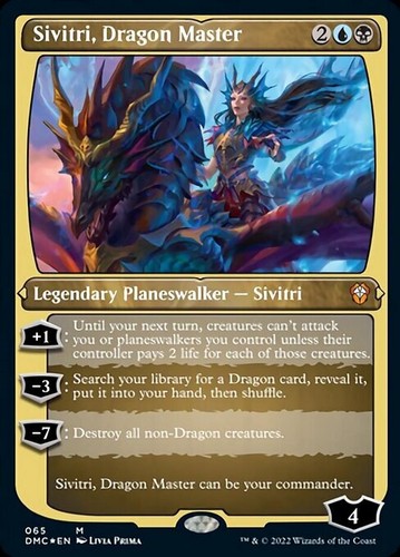 Mtg sivitri dragon master - dragon,
