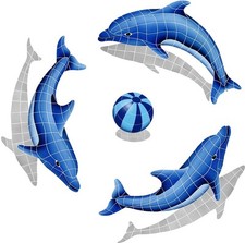 Mosaico Ombra Delfini e