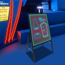 LED Message Writing Board with Remote Control for Restaurants and Bars