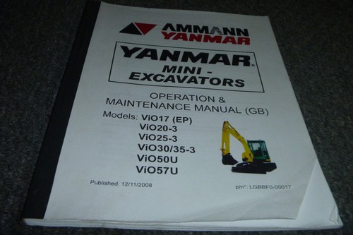 Ammann yanmar vio50u - vio50u, vio57u