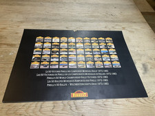Pirelli's 50 World Championship Rally Victories Calendar 1984