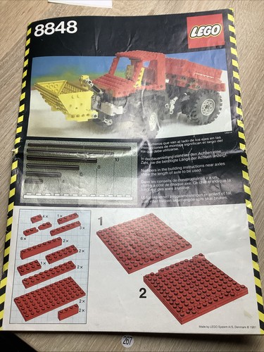 Lego istruzioni 8848