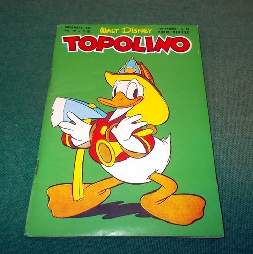 Topolino 21 ristampa - topolino,